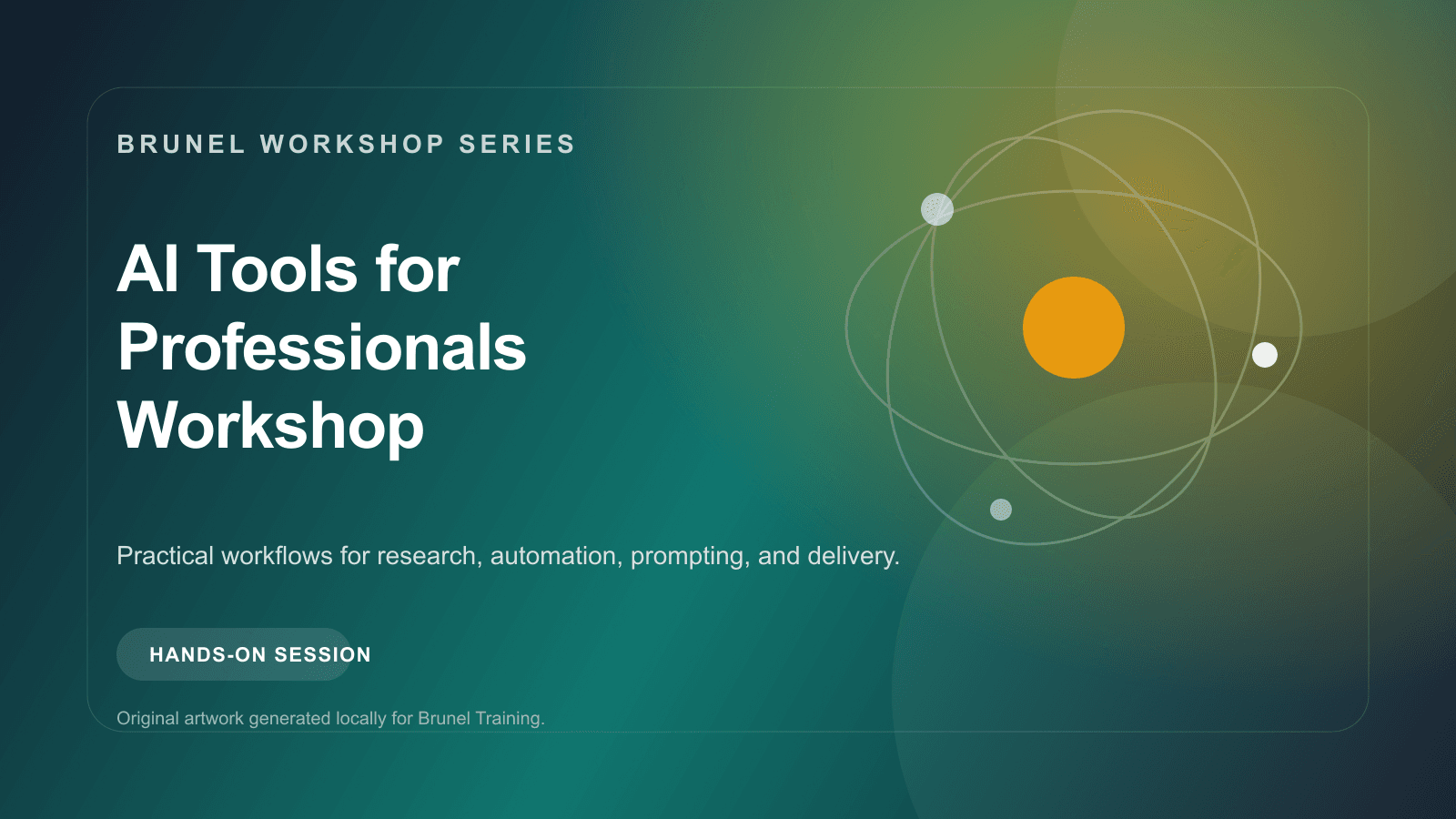 AI Tools for Professionals Workshop