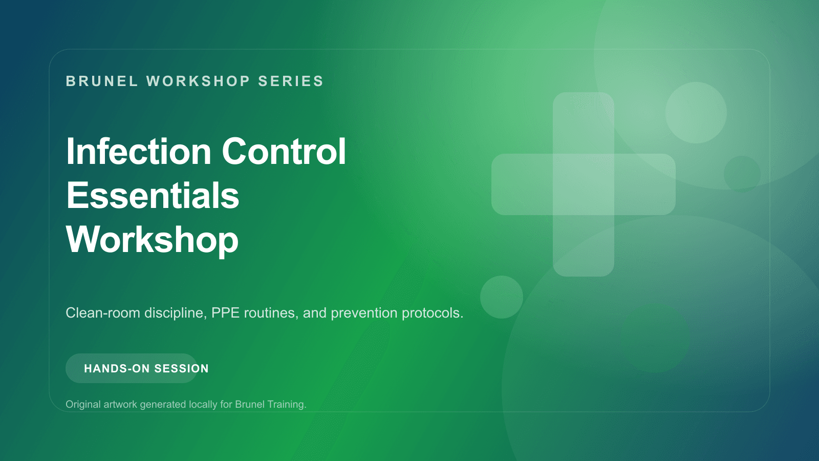 Infection Control Essentials Workshop